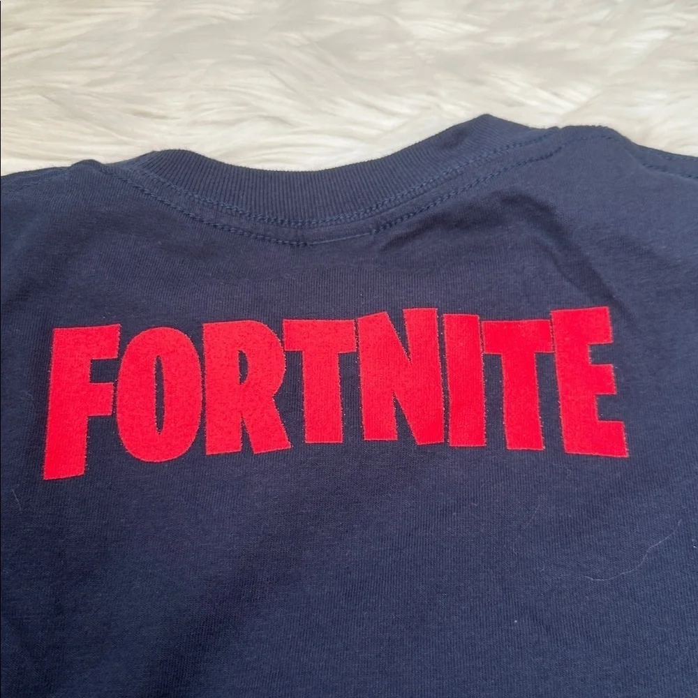 Eminem Limited Edition X Fortnite Longsleeve Navy Blue Shirt Size M
